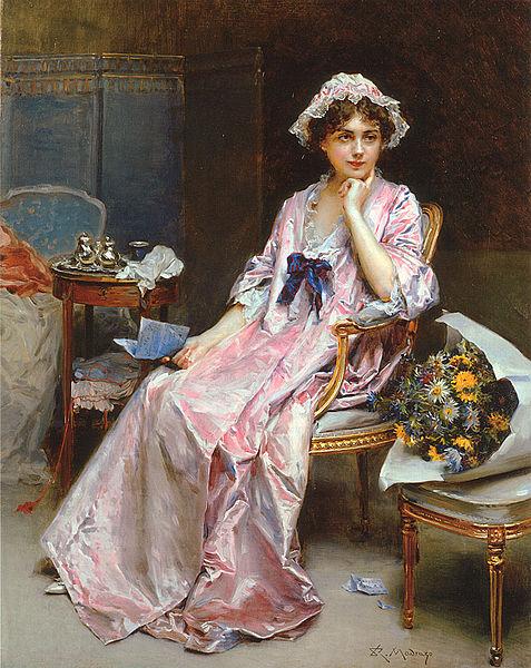 Raimundo Madrazo The Reluctant Mistress oil painting image